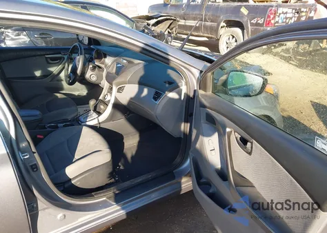 2012 Hyundai Elantra Gls (Ulsan Plant) из США, поврежденный, VIN KMHDH4AE0CU415727